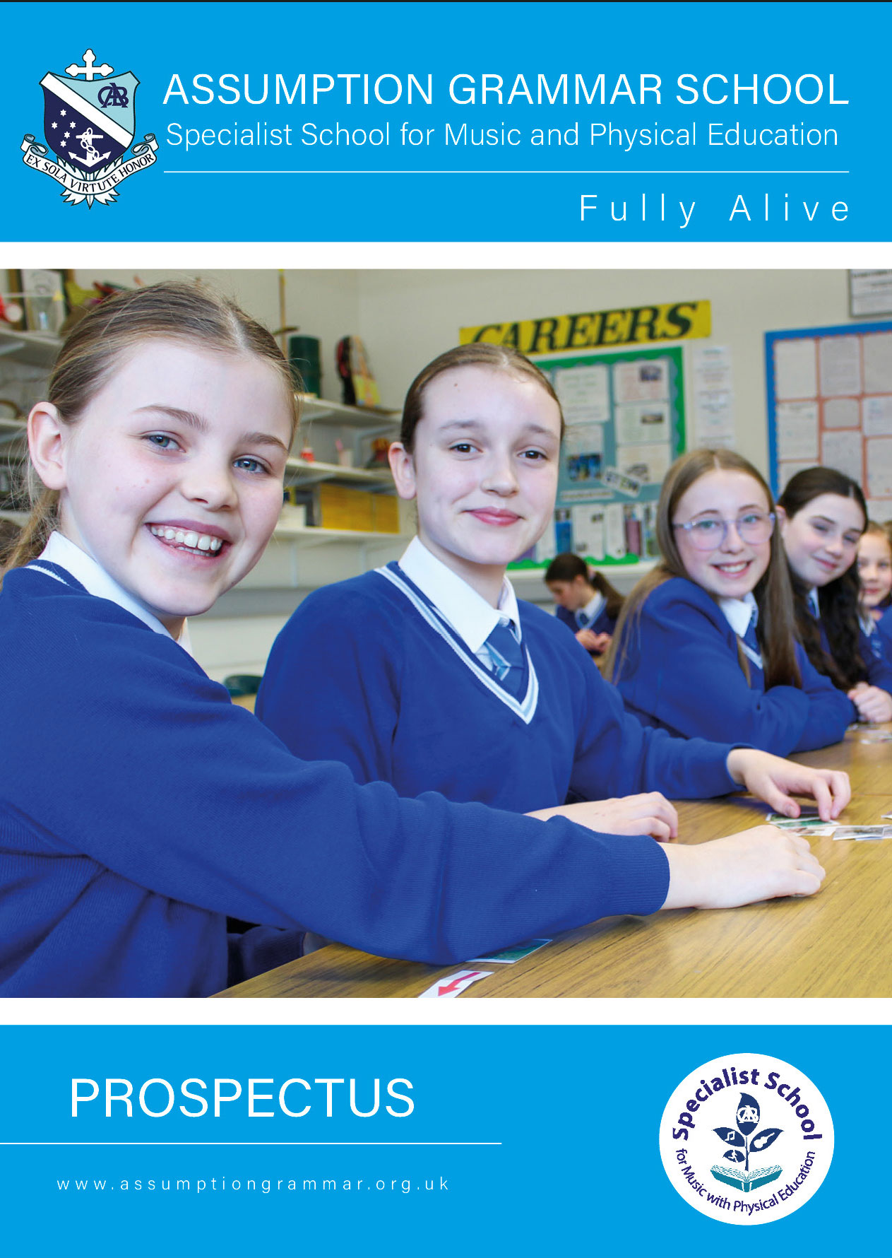 front cover prospectus website